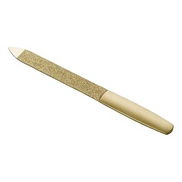 Saphir Nagelfeile 130mm - Gold Matt
